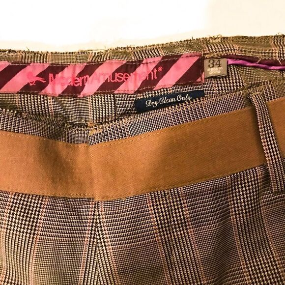 Modern Amusement Plaid Dress Pant - Picture 2 of 3